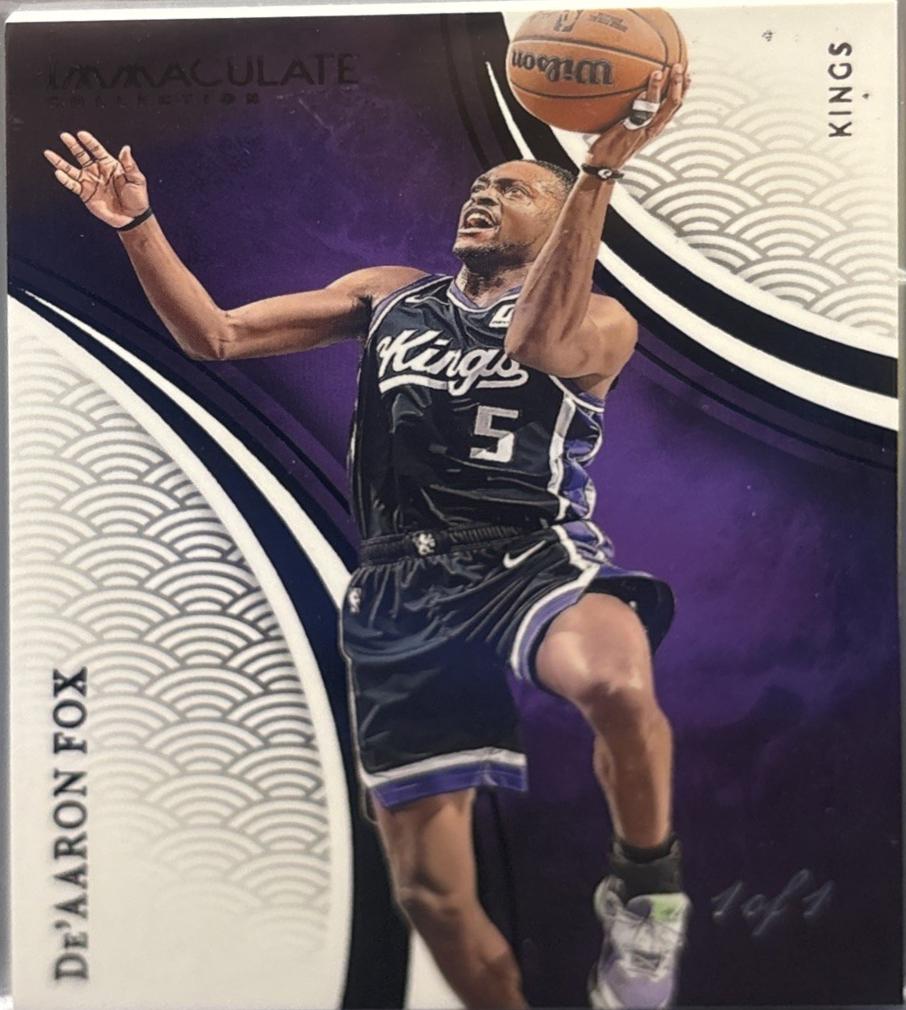 De'Aaron Fox [Platinum] #46