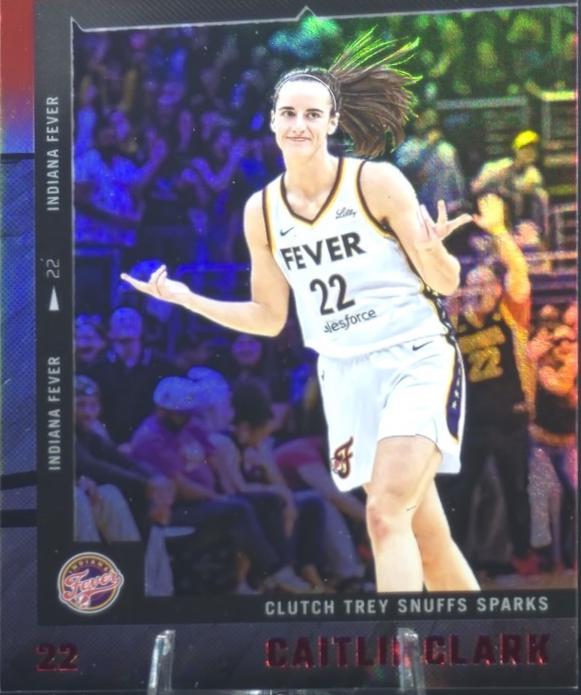 Caitlin Clark [Red Holo] #21