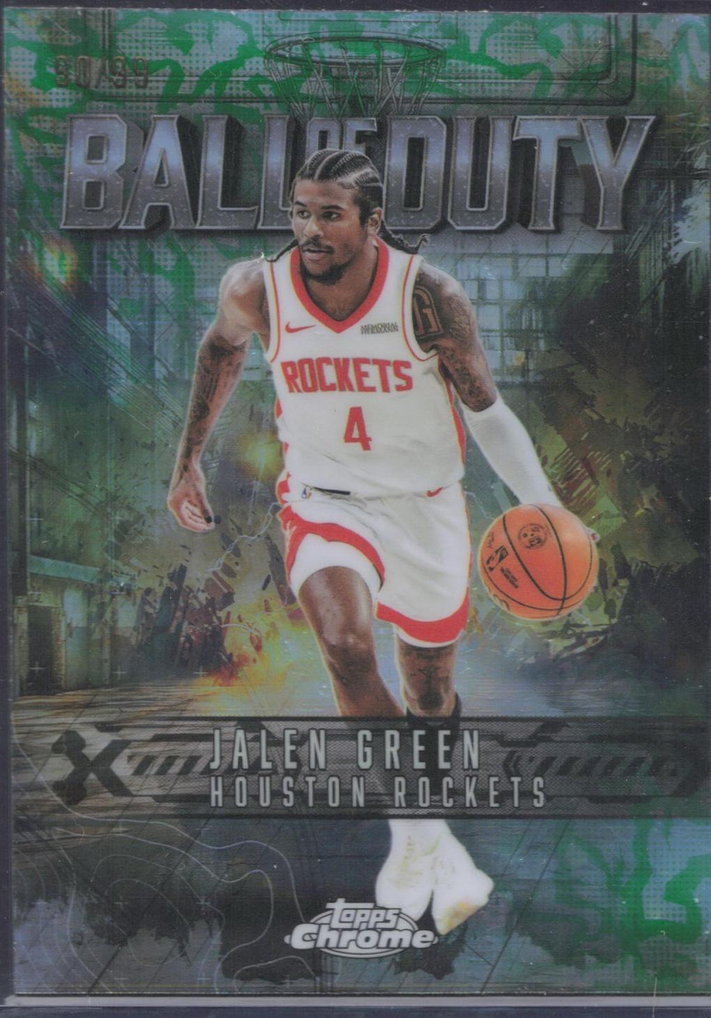 Jalen Green [Green Refractor] #BD-8