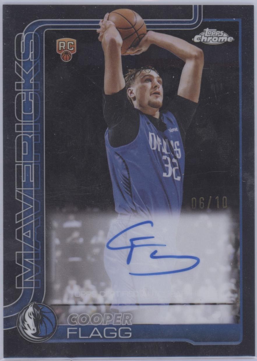 Cooper Flagg [Refractor Black] #TCAR-CF