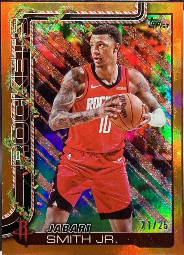 Jabari Smith Jr. [Orange Metallic Glitter] #H142