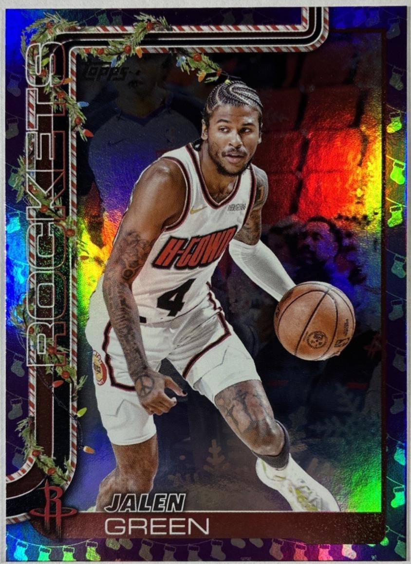 Jalen Green [Stocking Stuffer Metallic Stocking SSP] #H140