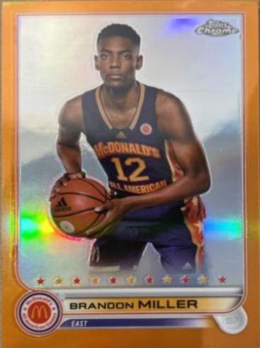 Brandon Miller [Orange] #52