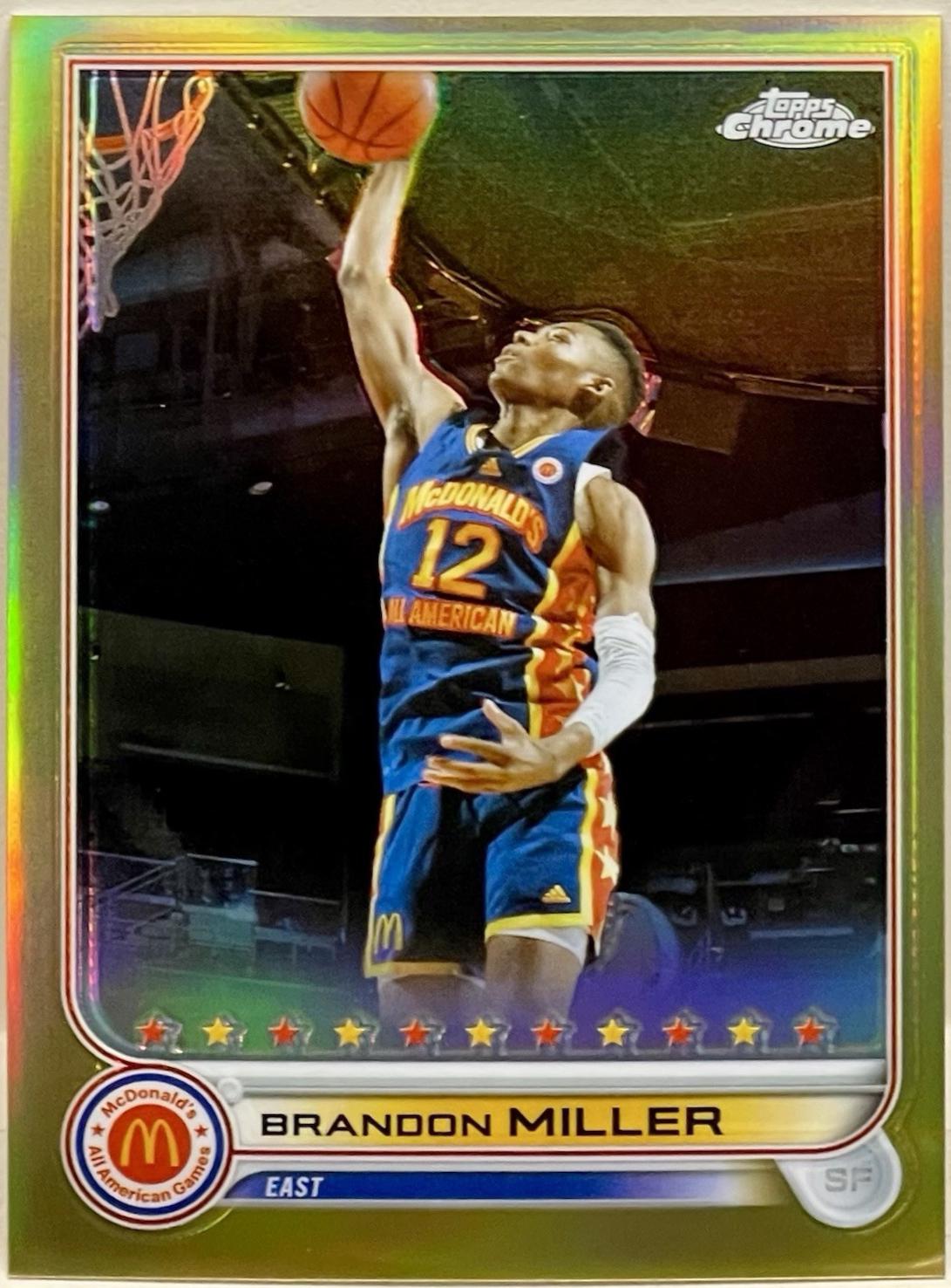 Brandon Miller [SP Variation Gold] #4