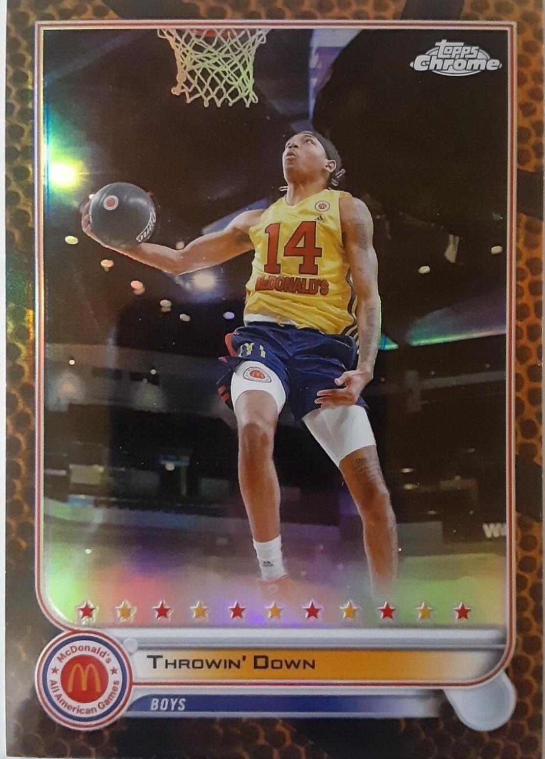 Throwin' Down [Orange Basketball] #1