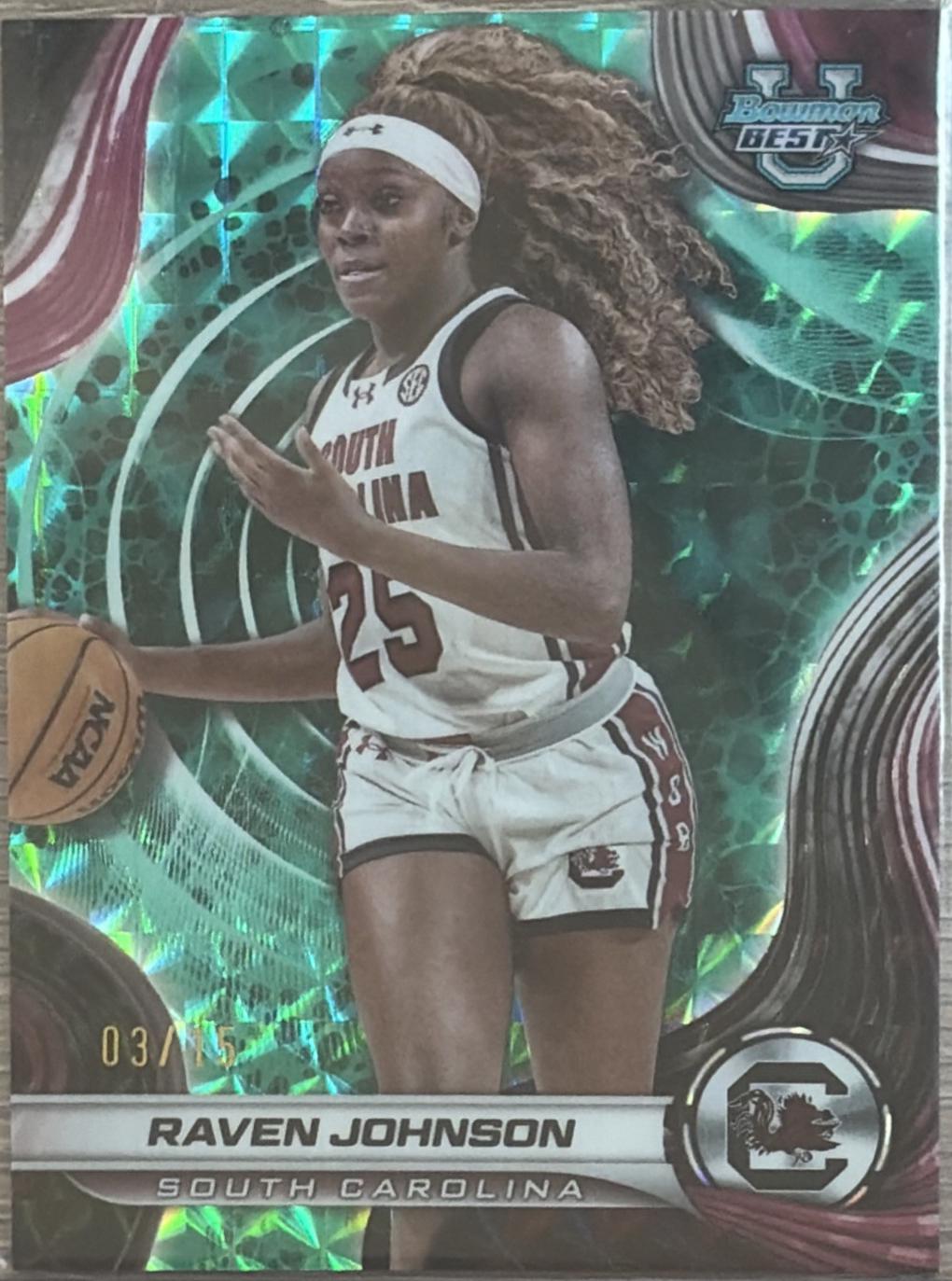 Raven Johnson [Teal Geometric Refractor] #61