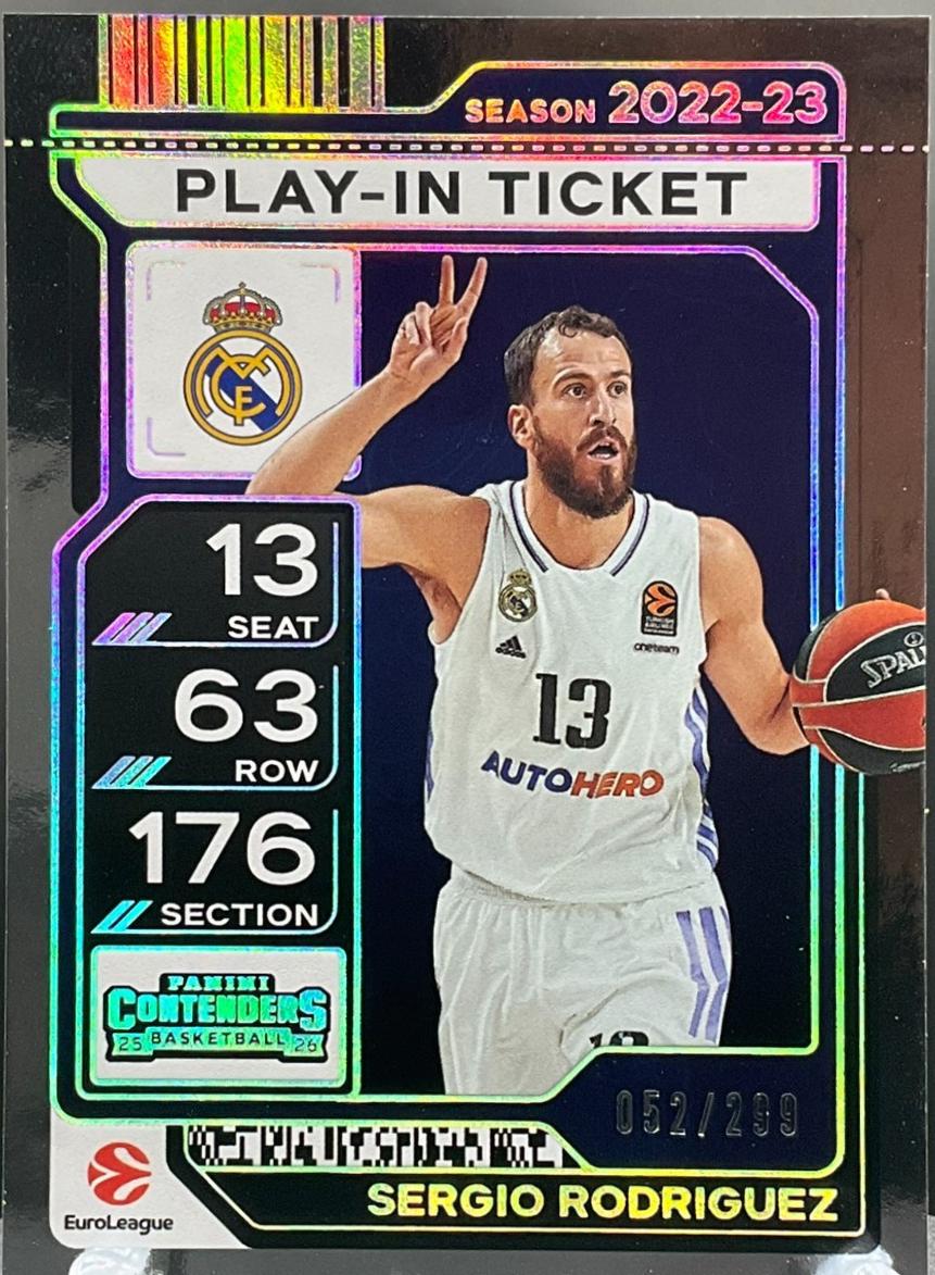 Sergio Rodriguez [Play-In Ticket] #78