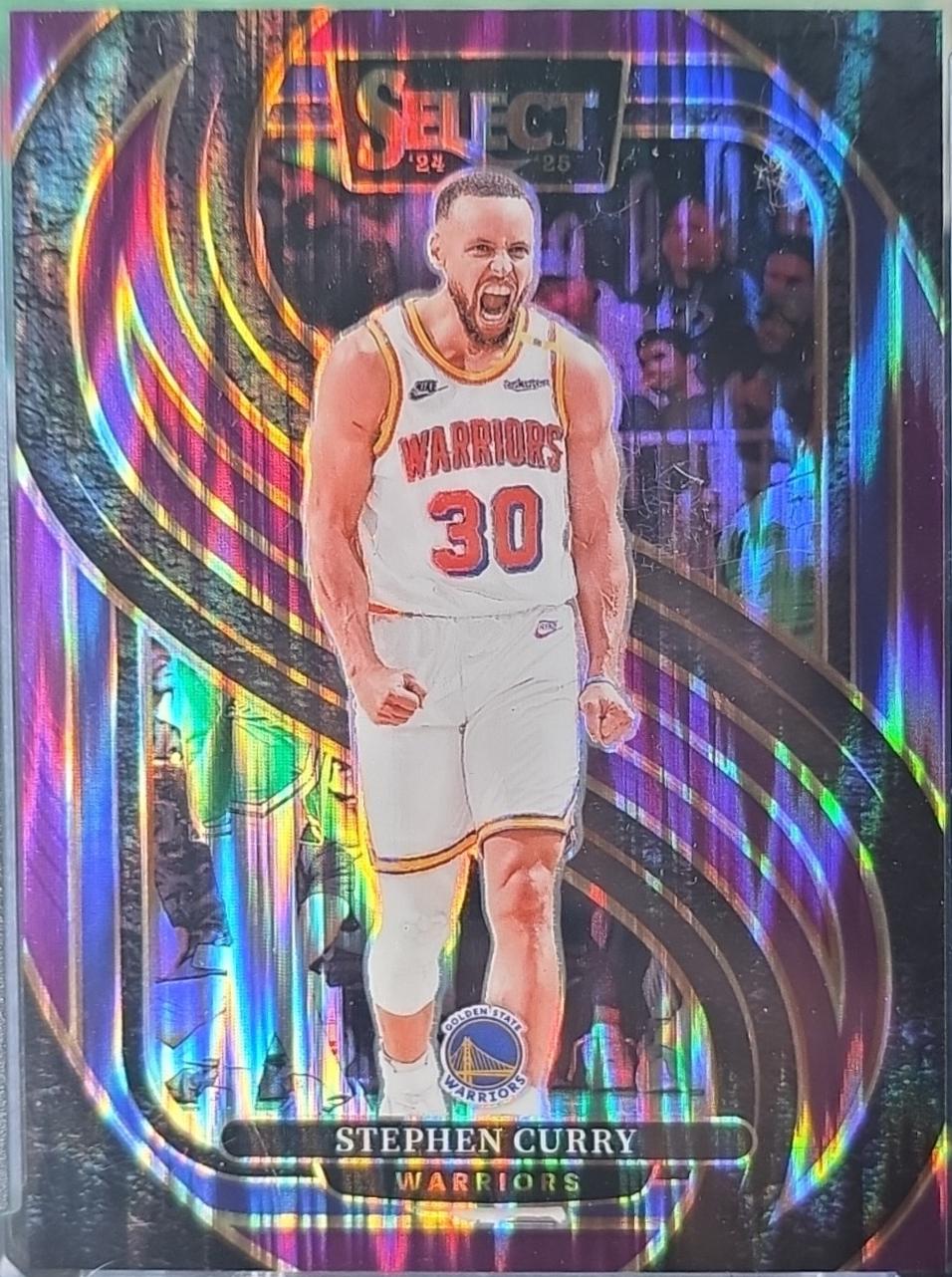 Stephen Curry [Purple Flash Prizm] #143