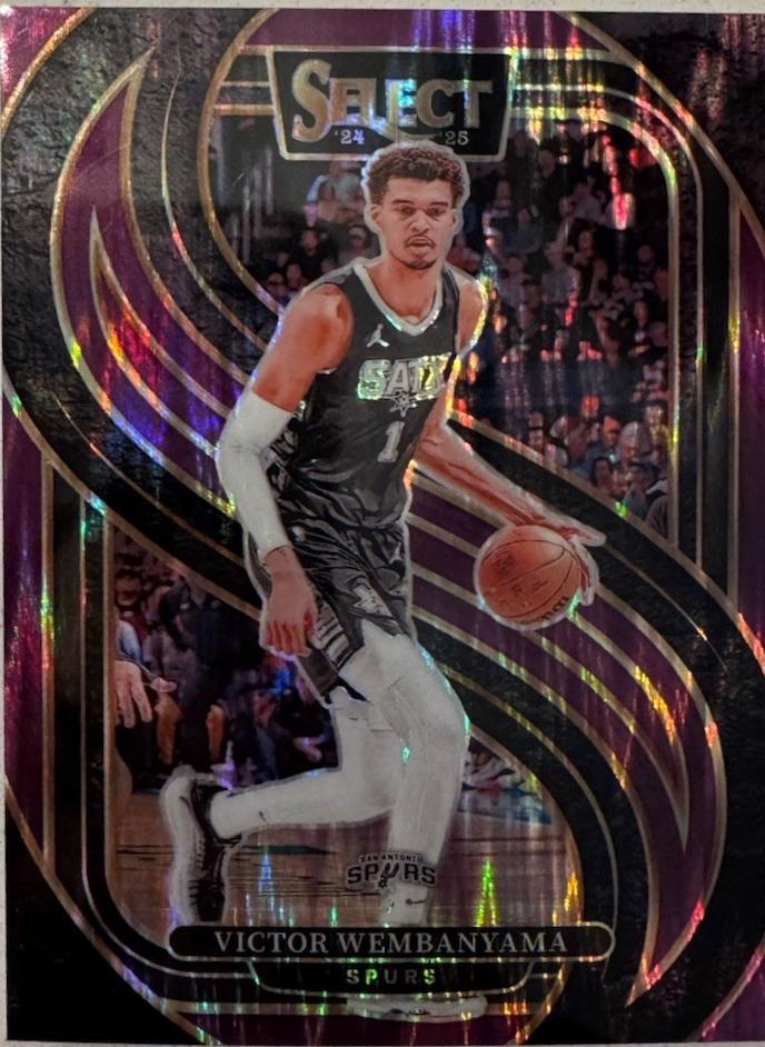 Victor Wembanyama [Purple Flash Prizm] #102