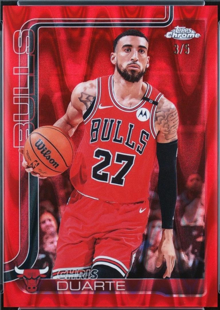 Chris Duarte [RayWave Red Refractor] #83