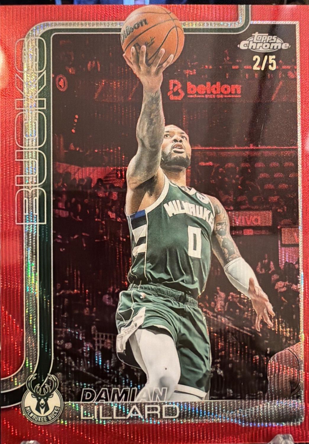 Damian Lillard [Red Refractor] #153