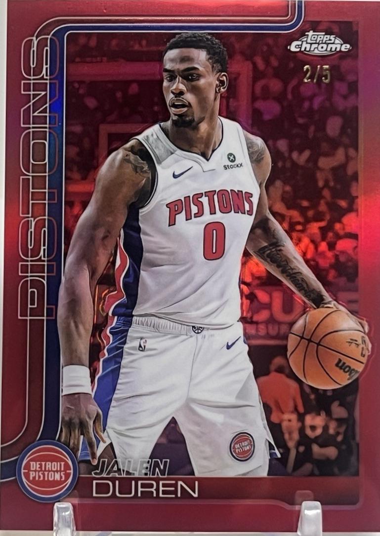 Jalen Duren [Red Refractor] #57