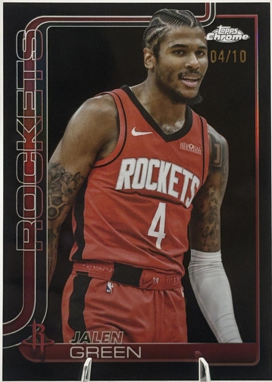 Jalen Green [Black Refractor] #58