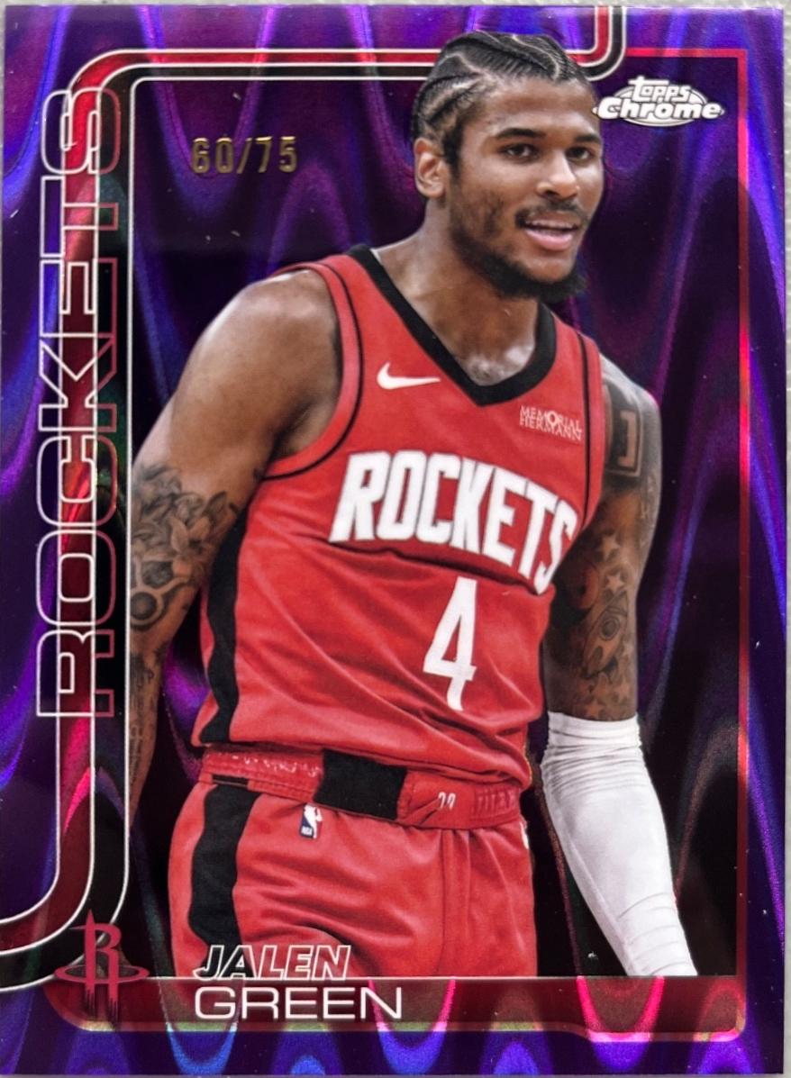 Jalen Green [RayWave Purple Refractor] #58
