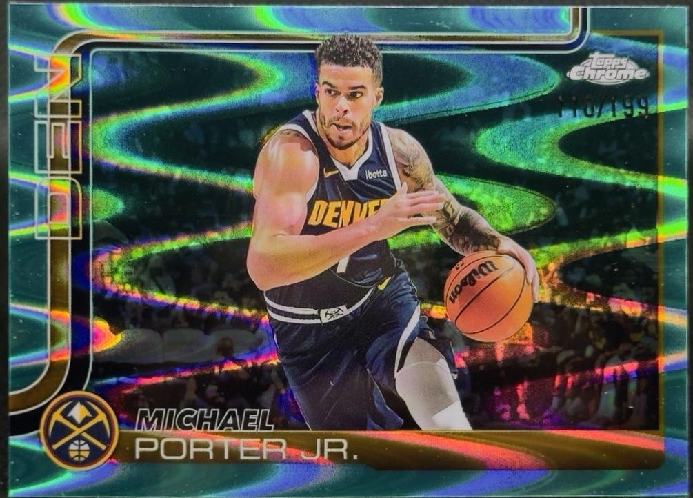 Michael Porter Jr. [RayWave Aqua Refractor] #31