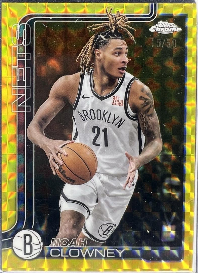 Noah Clowney [Gold Geometric Refractor] #23