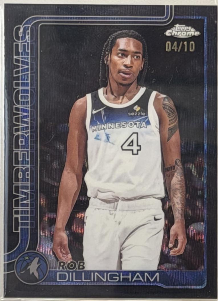 Rob Dillingham [Black Wave Refractor] #162