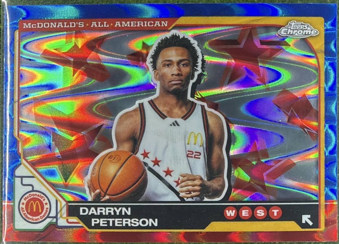 Darryn Peterson [Blue RayWave Refractor] #50
