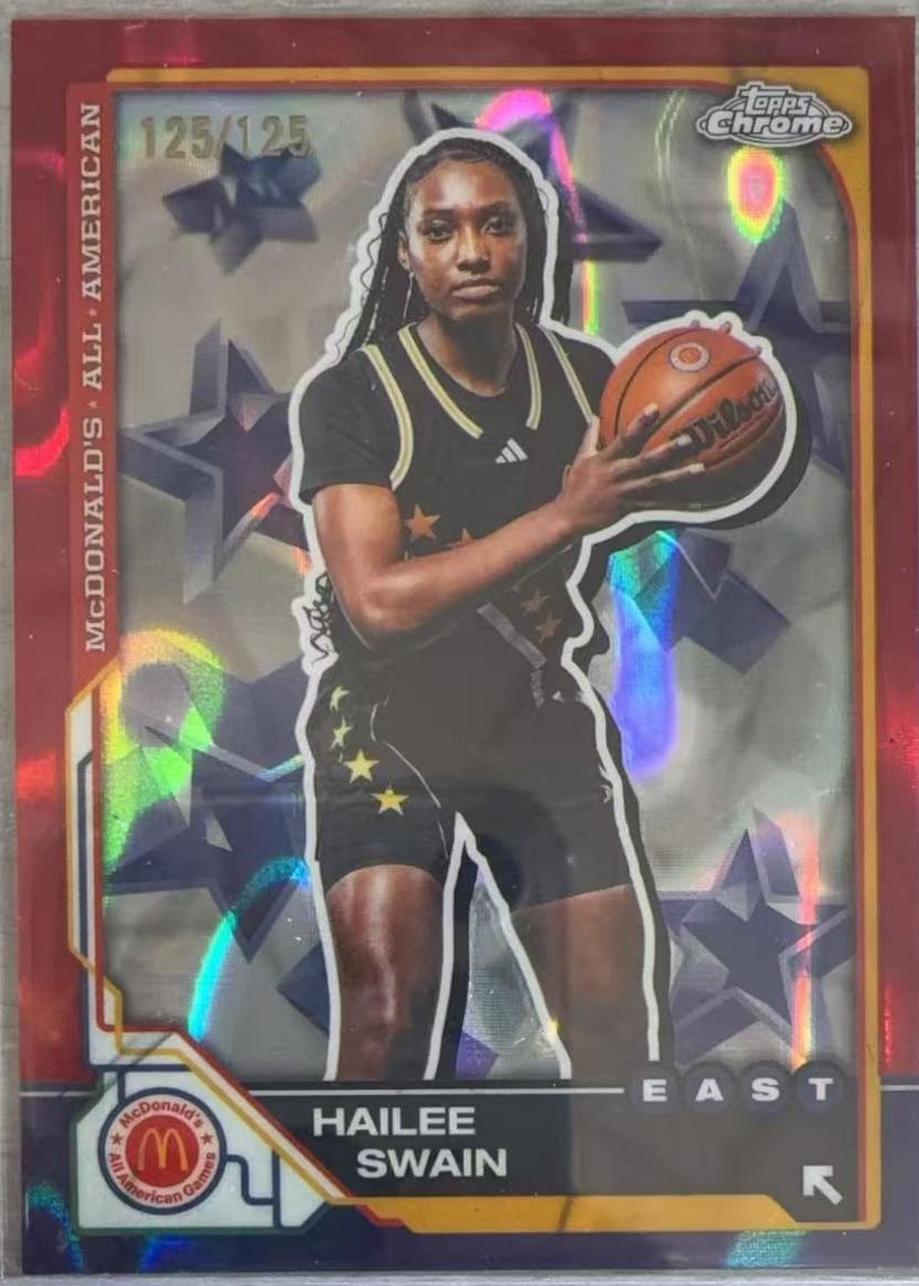 Hailee Swain [Red Lava Refractor] #19