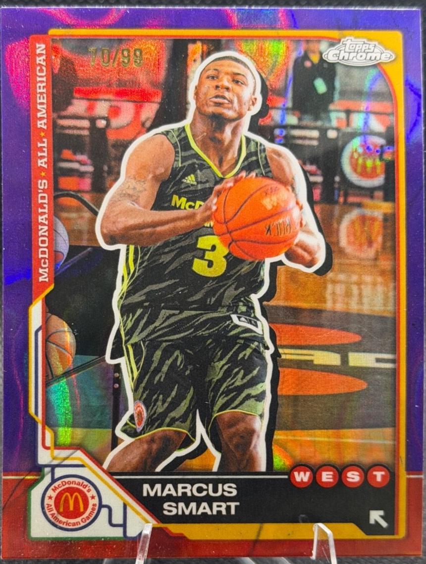 Marcus Smart [Purple RayWave Refractor] #91