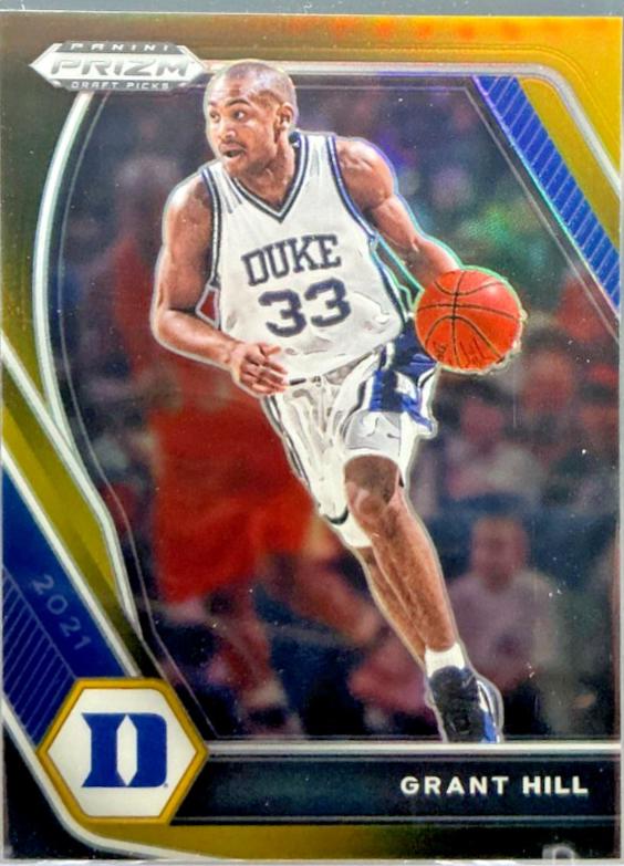 Grant Hill [Black Gold Prizm] #90
