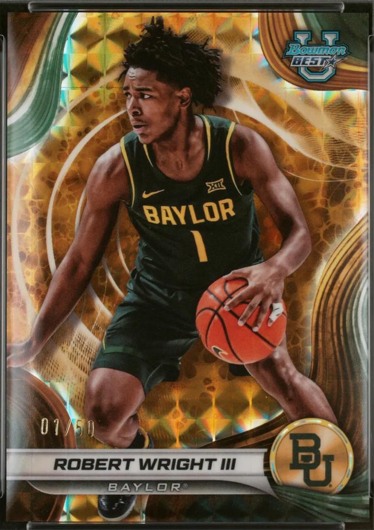 Robert Wright III [Gold Geometric Refractor] #63