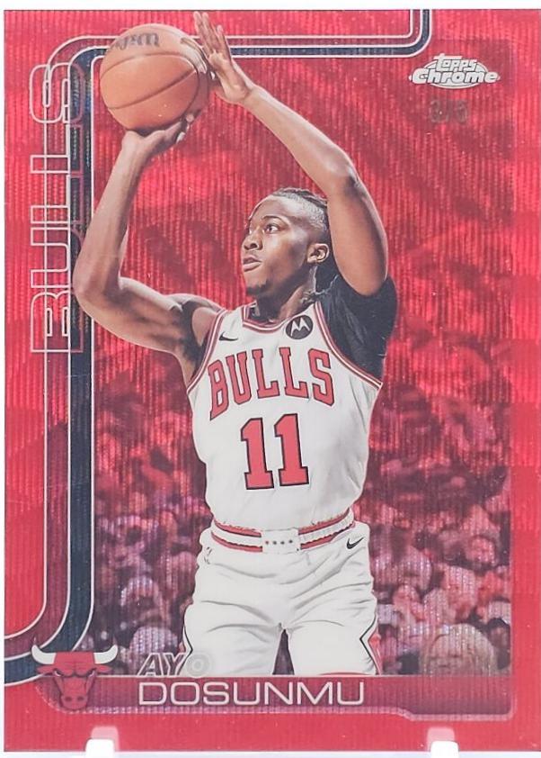 Ayo Dosunmu [Red Wave Refractor] #95