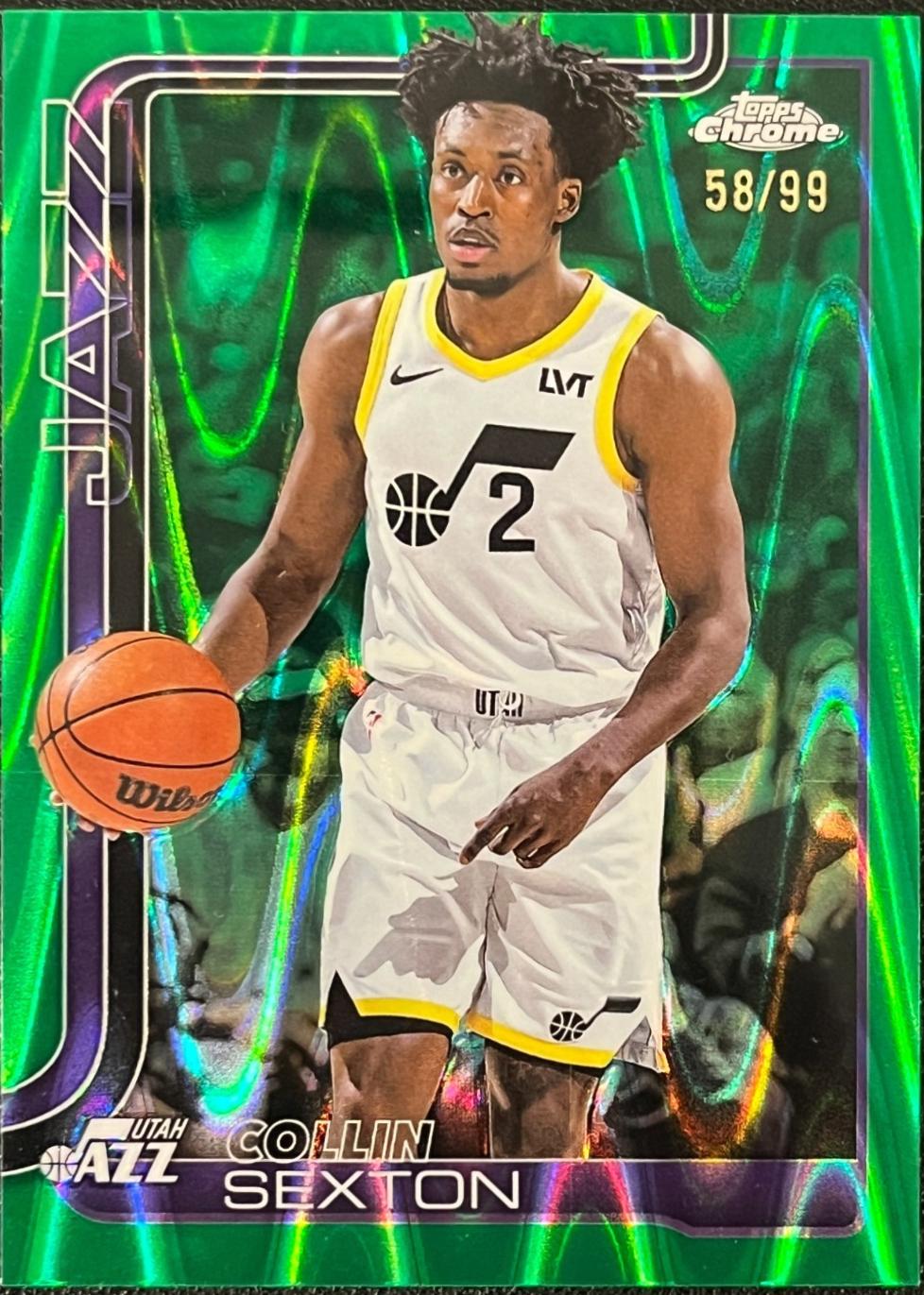 Collin Sexton [RayWave Green Refractor] #210