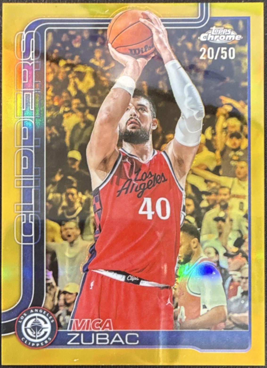 Ivica Zubac [Gold Refractor] #63