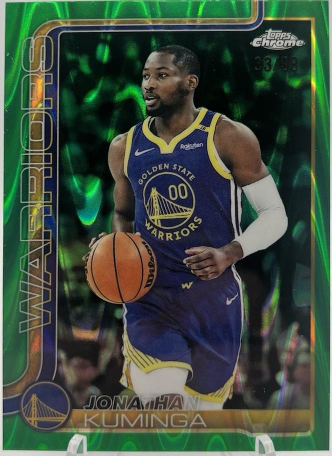 Jonathan Kuminga [RayWave Green Refractor] #211