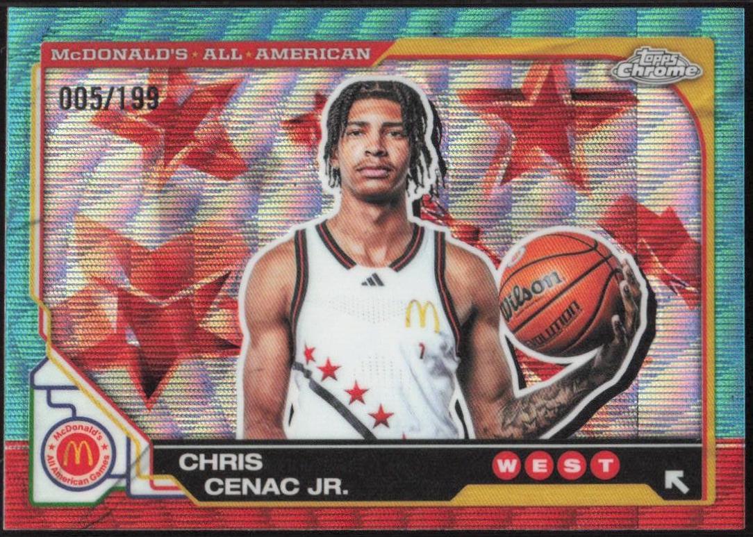 Chris Cenac Jr. [Aqua Wave Refractor] #49