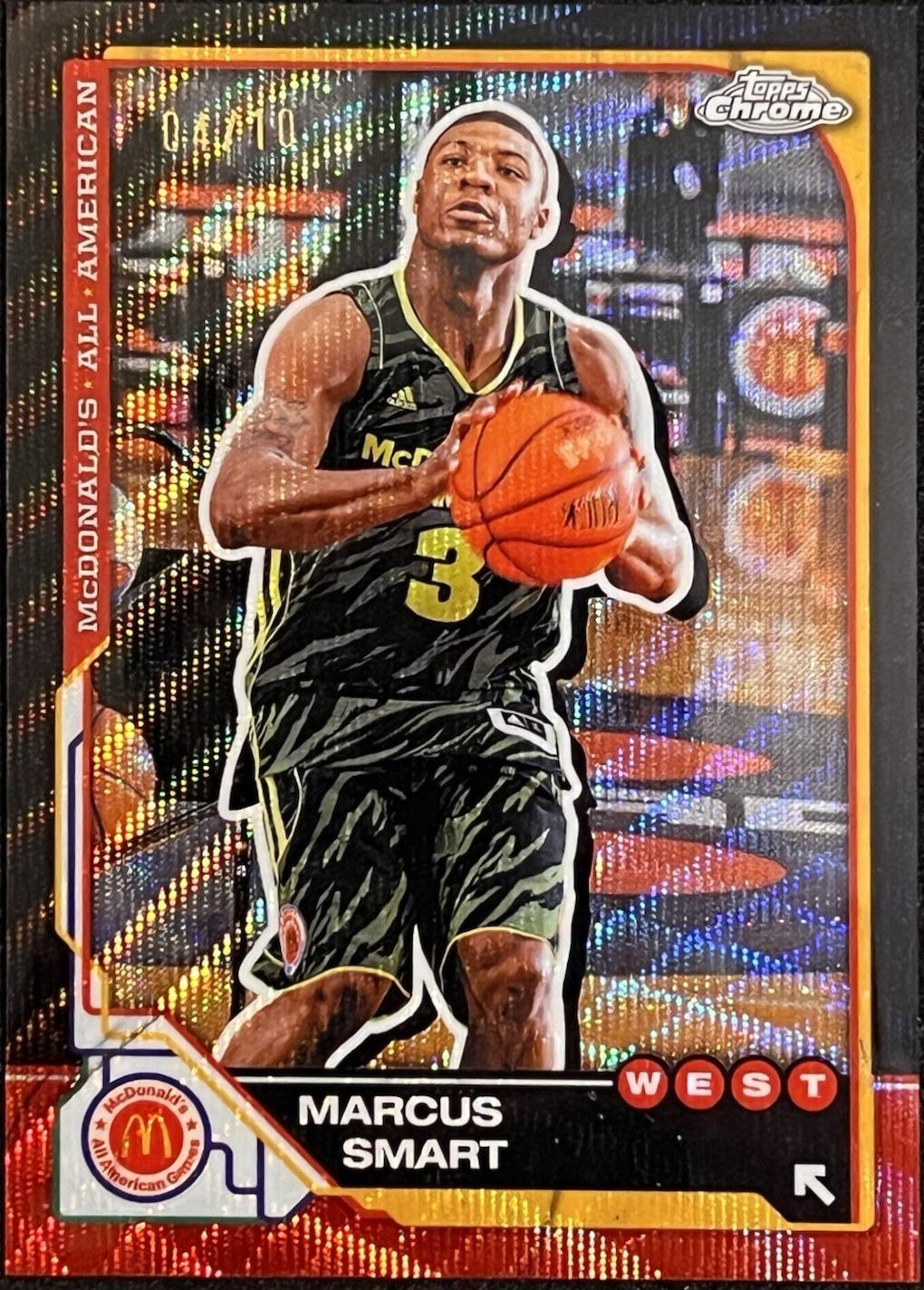 Marcus Smart [Black Wave Refractor] #91