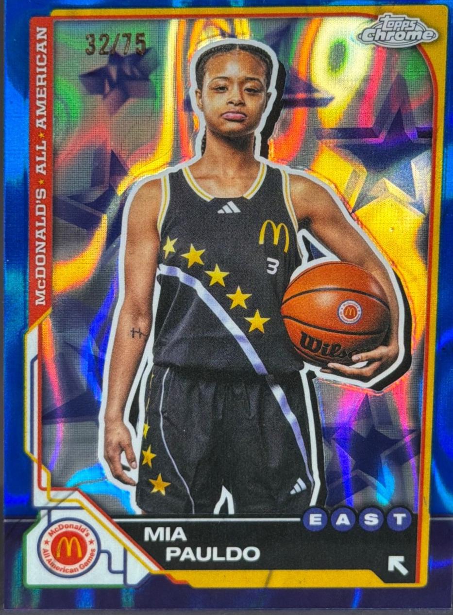 Mia Pauldo [Blue Lava Refractor] #25