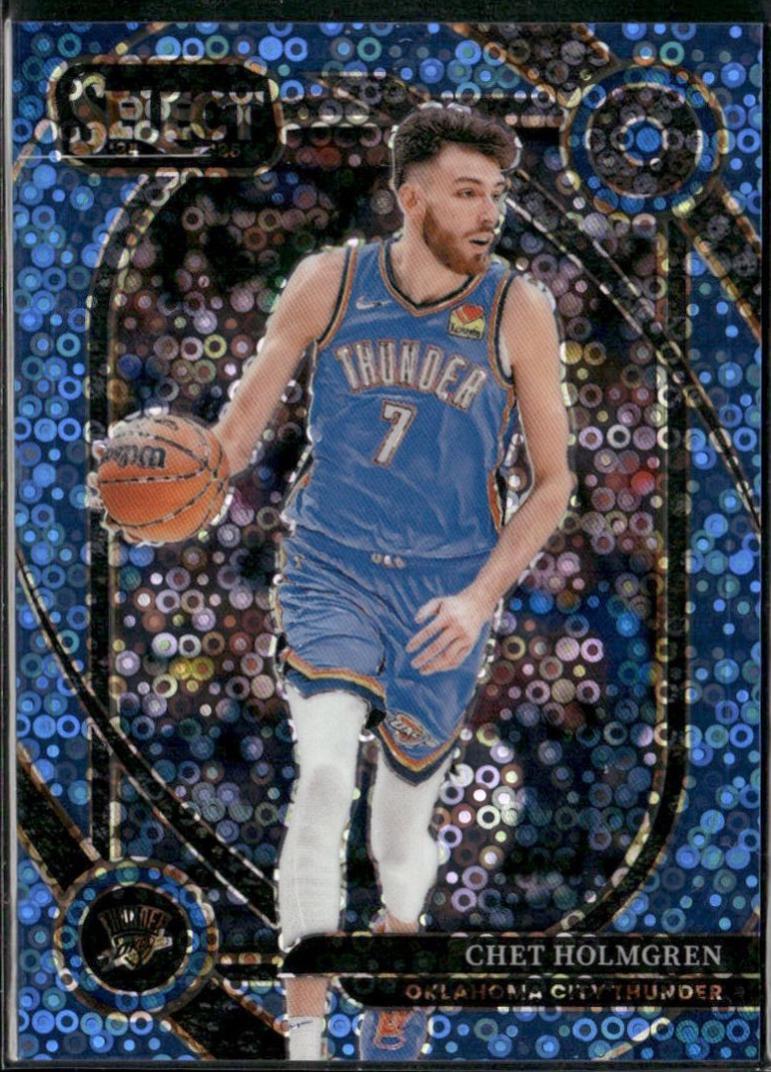 Chet Holmgren [Blue Flash Prizm] #222