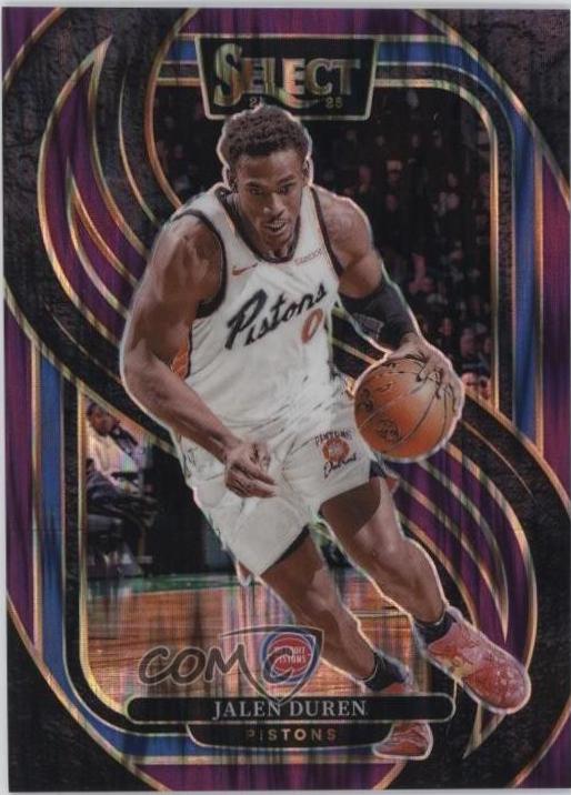 Jalen Duren [Purple Flash Prizm] #160