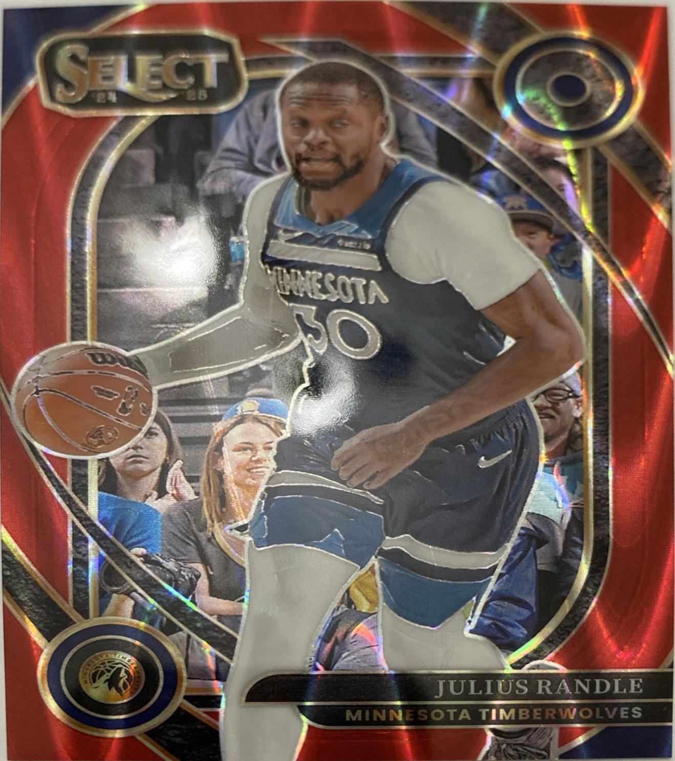 Julius Randle [Red Tectonic Prizm] #206