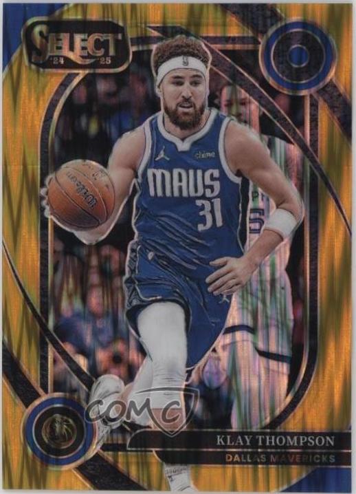 Klay Thompson [Gold Flash Prizm] #207