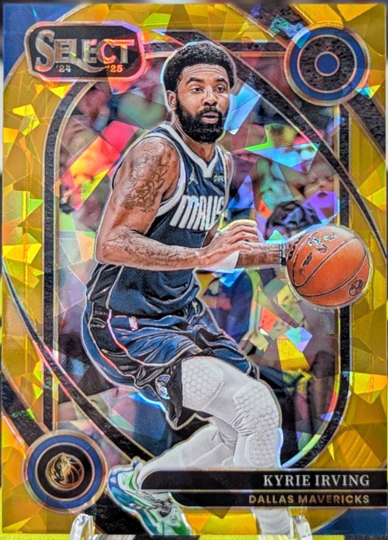 Kyrie Irving [Gold Cracked ice Prizm] #263