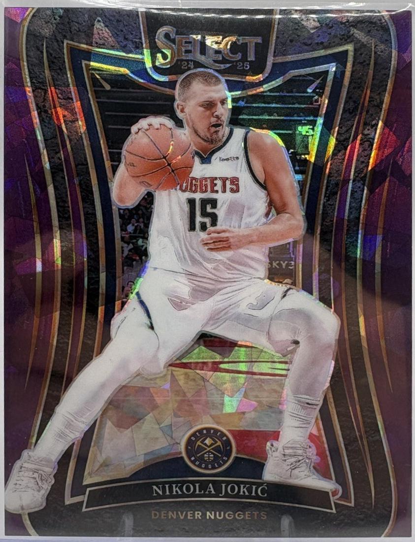 Nikola Jokic [Purple Cracked Ice Prizm] #313