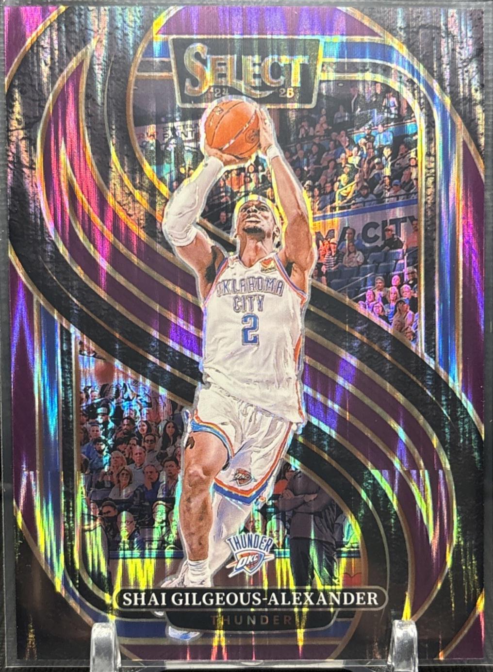 Shai Gilgeous-Alexander [Purple Flash Prizm] #131