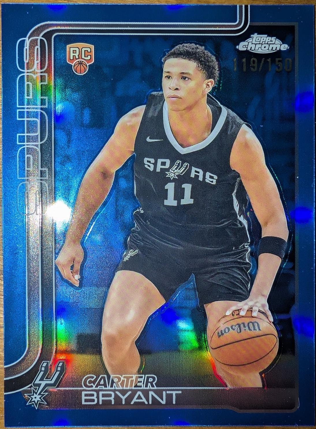 Carter Bryant [Blue Basketball Refractor] #264