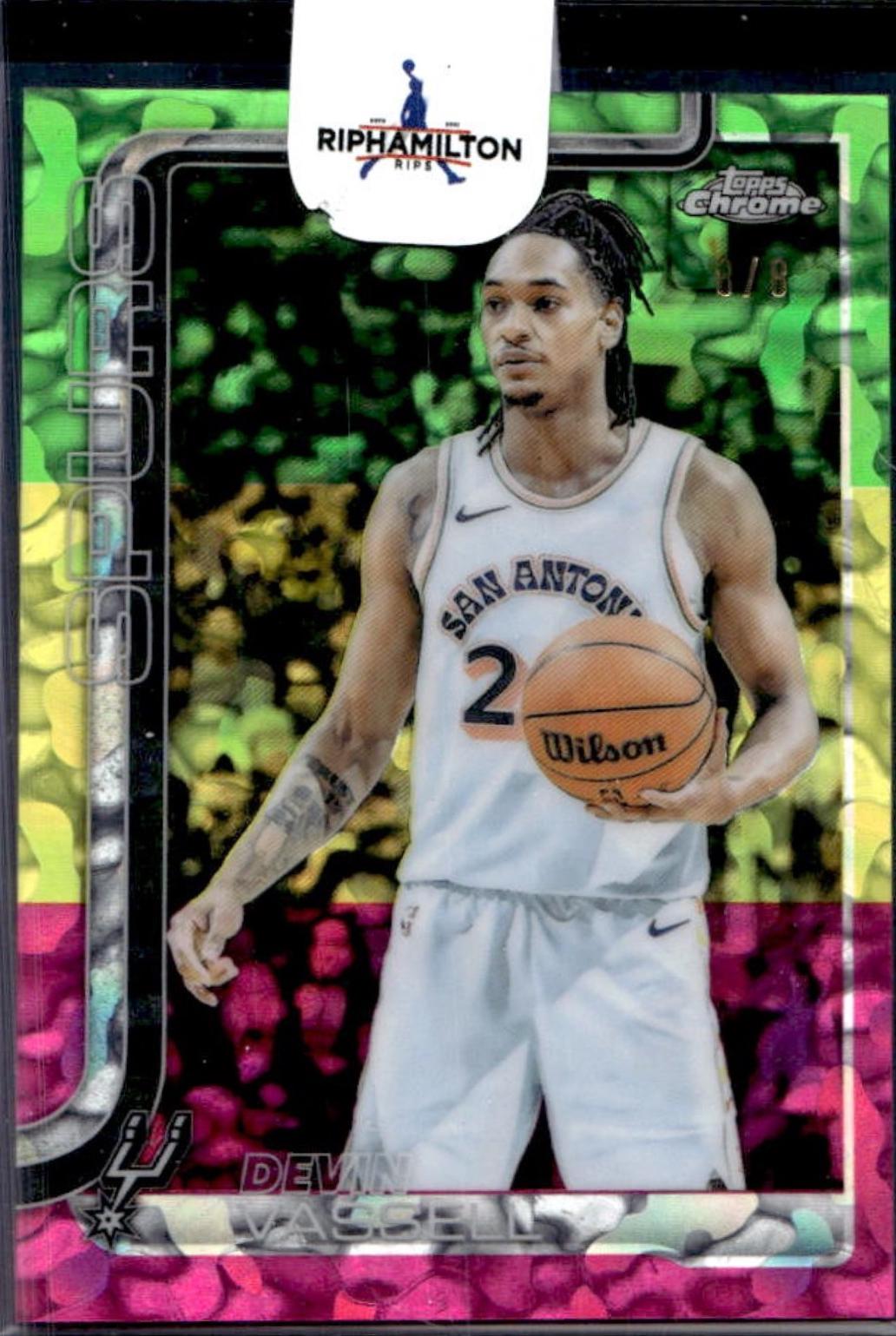 Devin Vassell [Tri-Color Refractor] #202