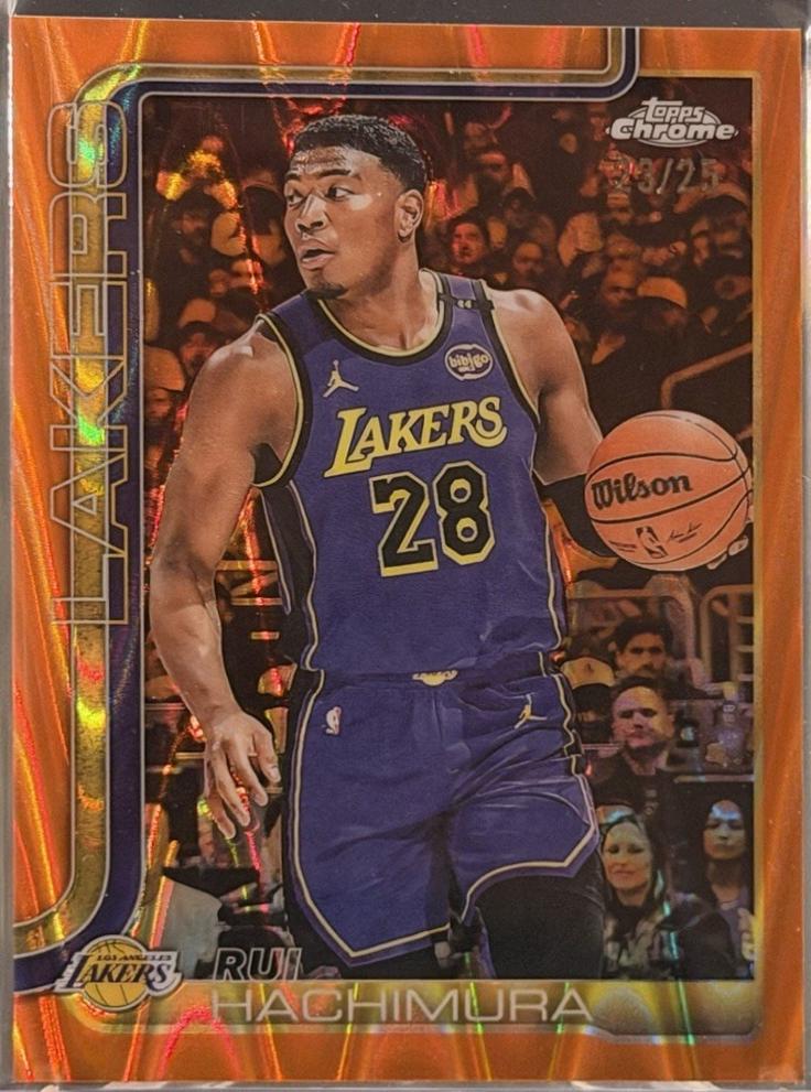 Rui Hachimura [RayWave Orange Refractor] #148