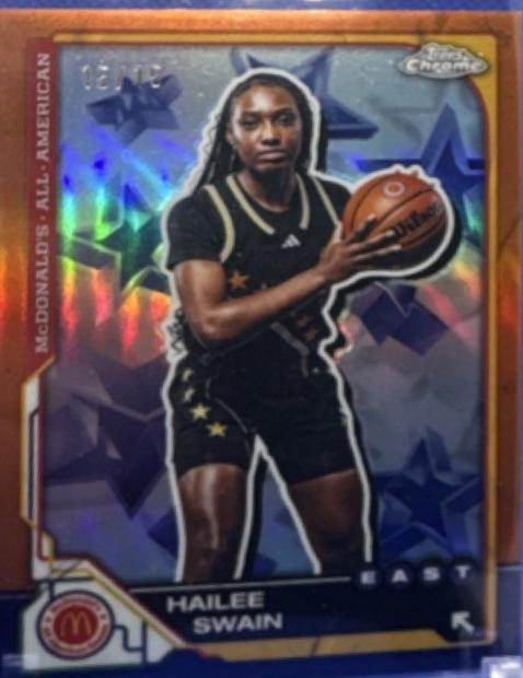 Hailee Swain [Orange Refractor] #19
