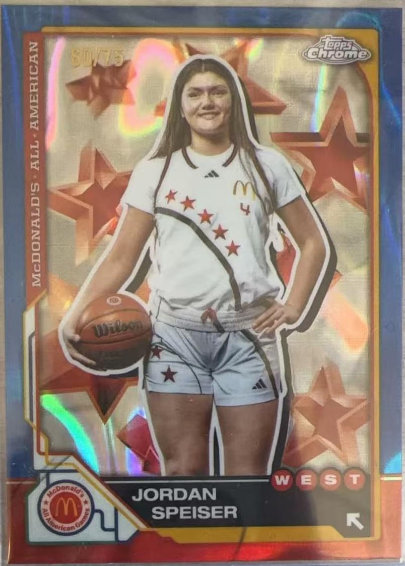 Jordan Speiser [Blue Lava Refractor] #37