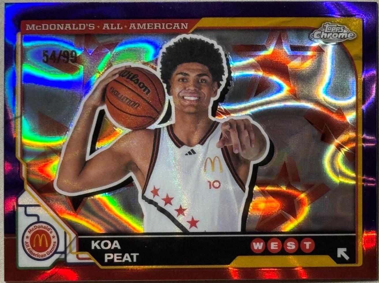 Koa Peat [Purple Lava Refractor] #51
