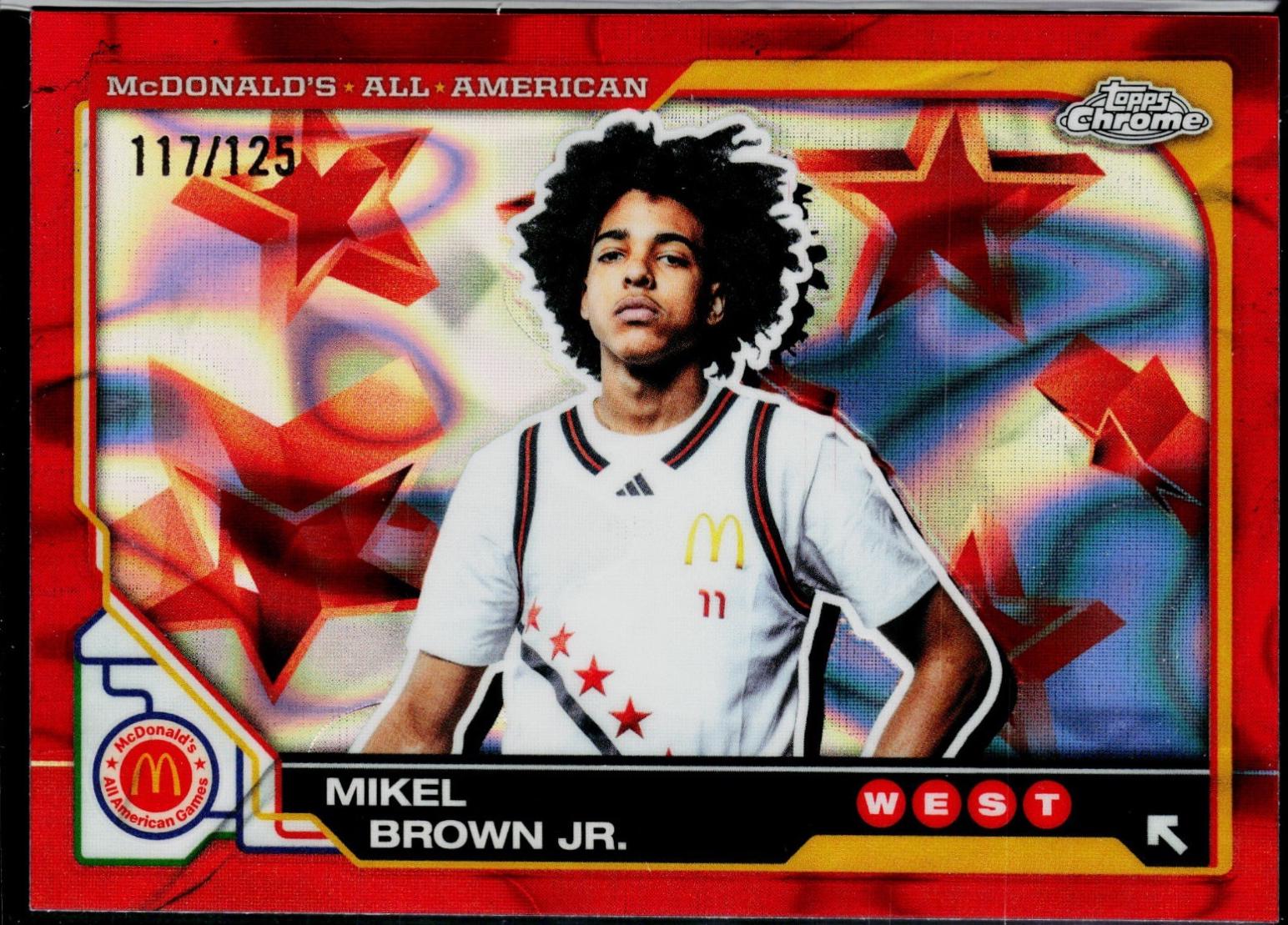 Mikel Brown Jr. [Red Lava Refractor] #47