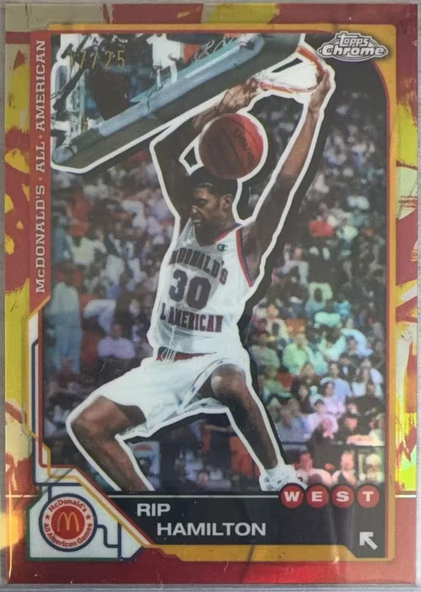 Rip Hamilton [Tie-Dye Refractor] #81