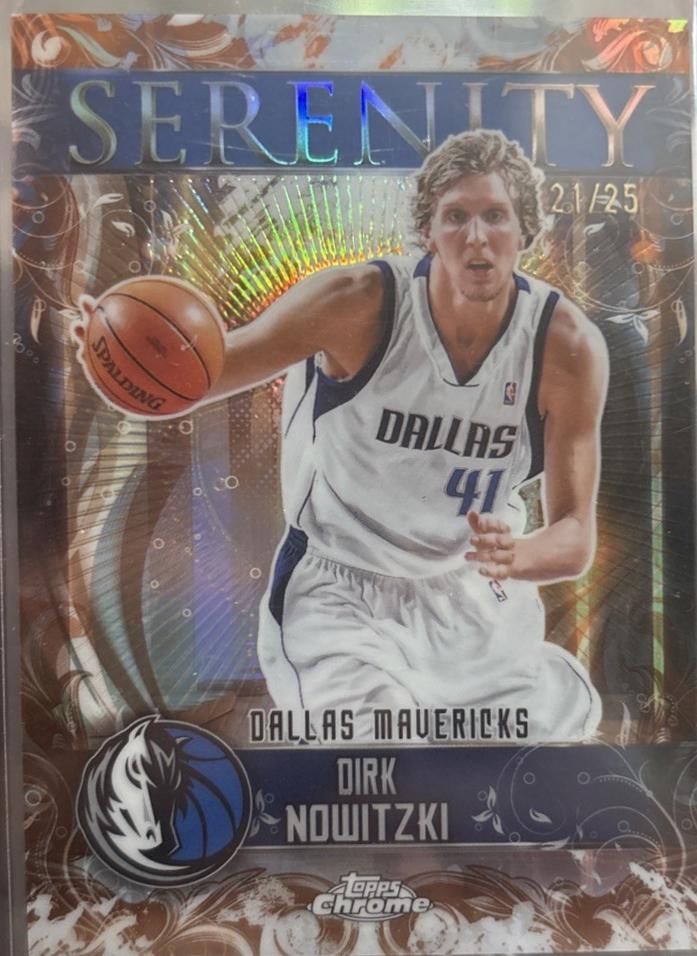 Dirk Nowitzki [Orange Refractor] #SY-10