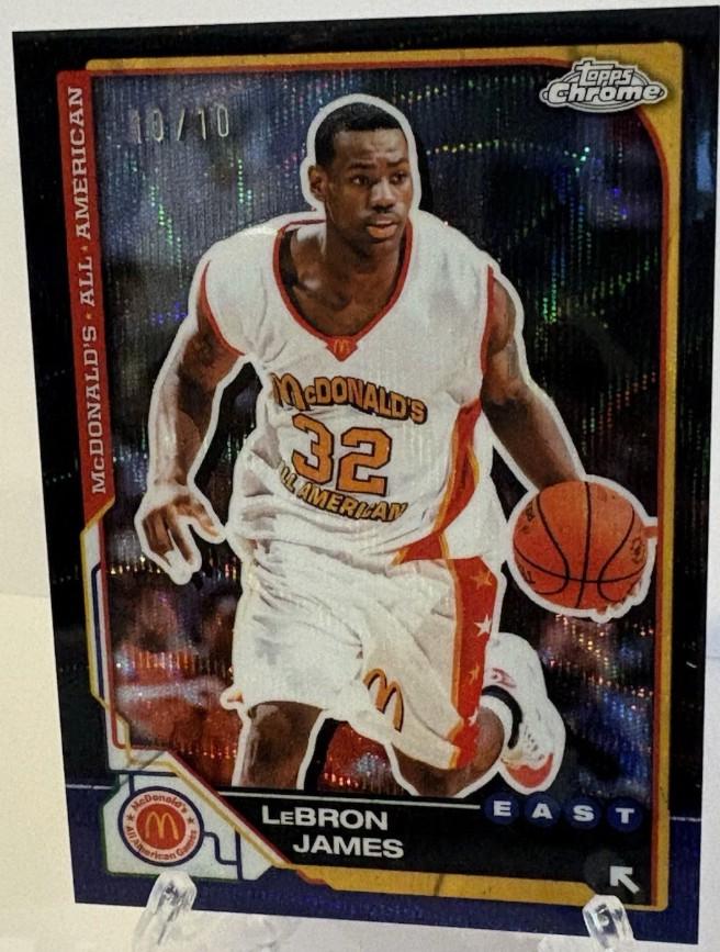 Lebron James [Black Refractor] #98